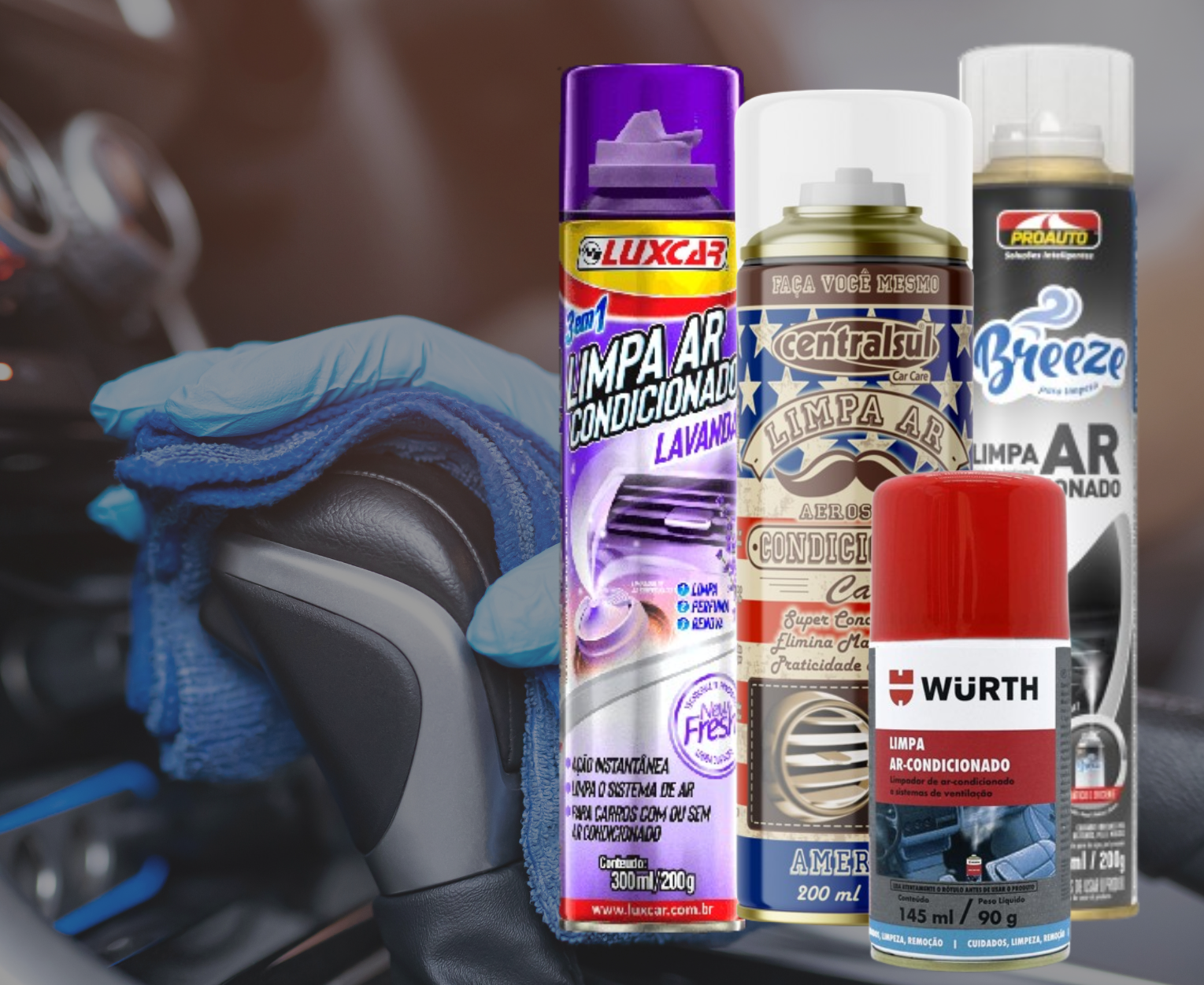 higienizador de ar condicionado automotivo