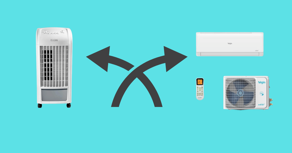 diferença climatizador e ar condicionado